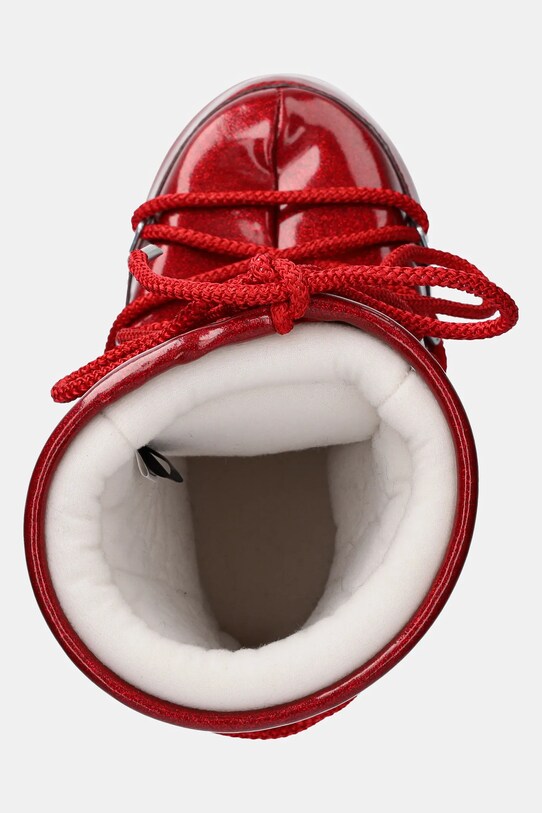 Dječje cipele za snijeg Moon Boot ICON JR GLITTER crvena 80D3400290