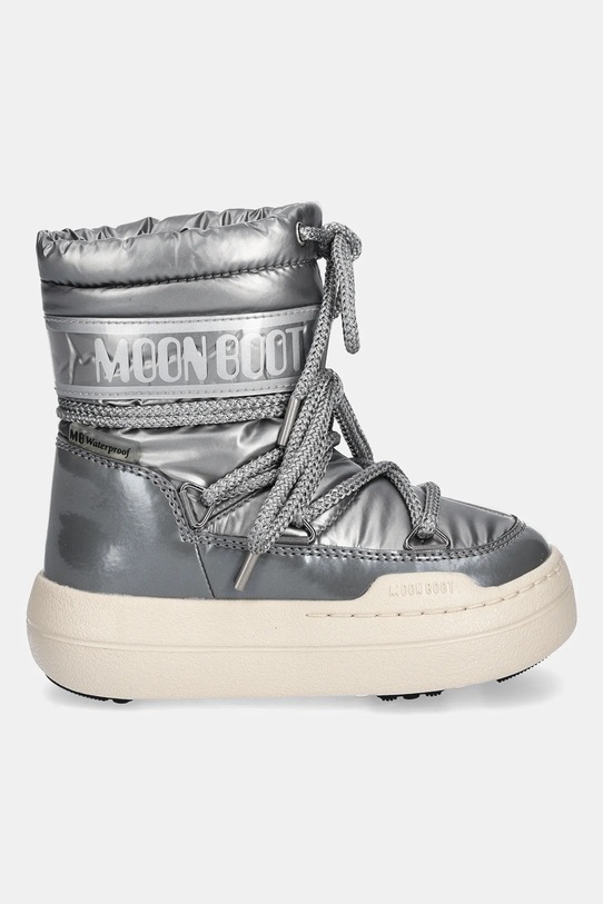 Moon Boot śniegowce dziecięce JR PARK BOOT 80D3440020.G.27.34 srebrny AW24
