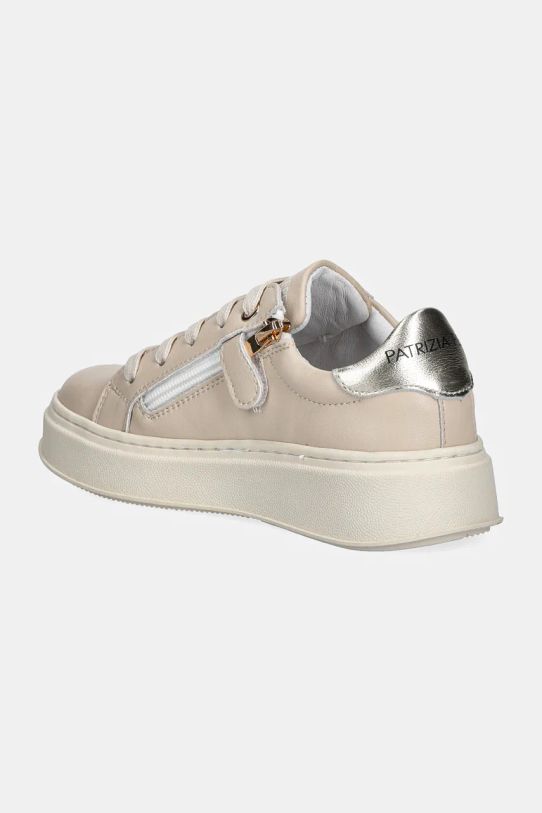 Încălțăminte Patrizia Pepe sneakers pentru copii PPJ853.31.34 bej