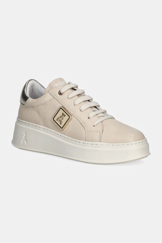 Patrizia Pepe sneakers pentru copii mic de statură bej PPJ853.35.41