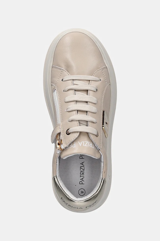 Otroške superge Patrizia Pepe bež PPJ853.35.41