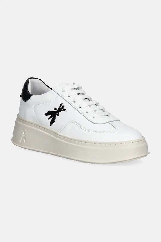 Patrizia Pepe Girl sneakersy skórzane dziecięce niska biały PPJ858.35.41