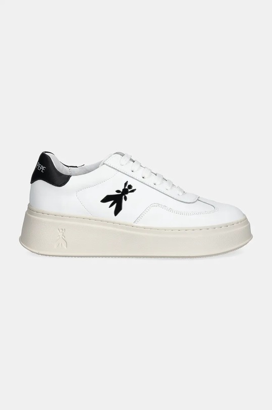 Patrizia Pepe Girl sneakersy skórzane dziecięce PPJ858.35.41 biały AW24