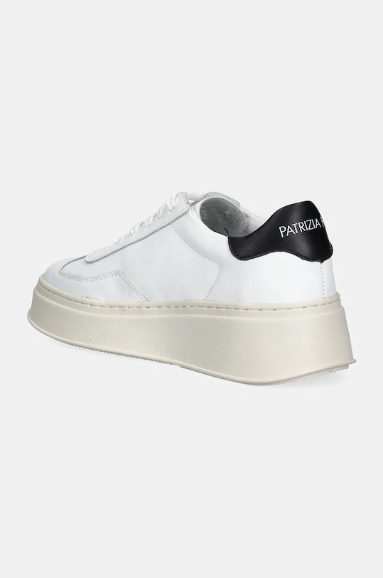 Obuwie Patrizia Pepe Girl sneakersy skórzane dziecięce PPJ858.35.41 biały