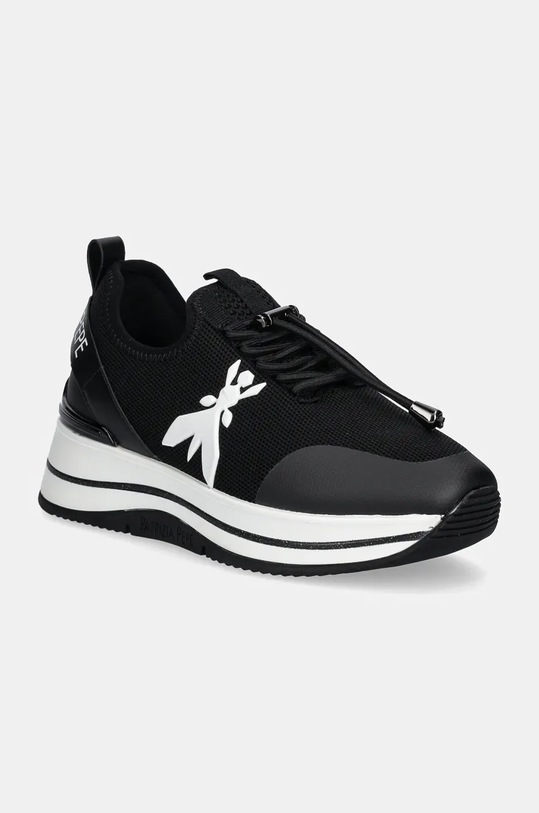 Patrizia Pepe scarpe da ginnastica per bambini tessile nero PPJ864.35.41