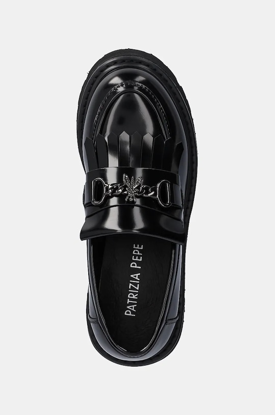 Patrizia Pepe mokasyny dziecięce czarny PPJ882.31.34