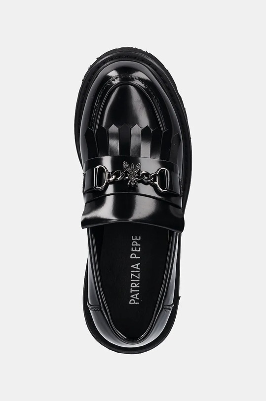 Patrizia Pepe Girl mokasyny czarny PPJ882.35.41