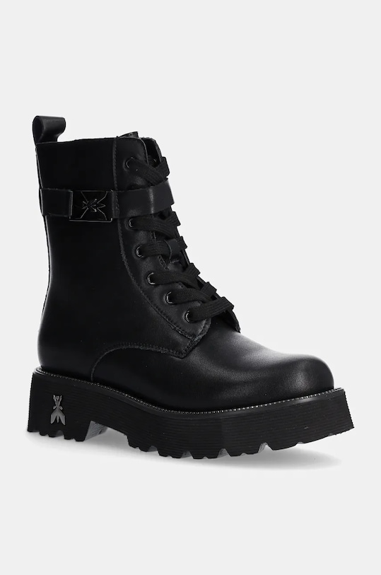 Patrizia Pepe stivaletti in pelle bambino/a isolamento leggero nero PPJ888.35.41