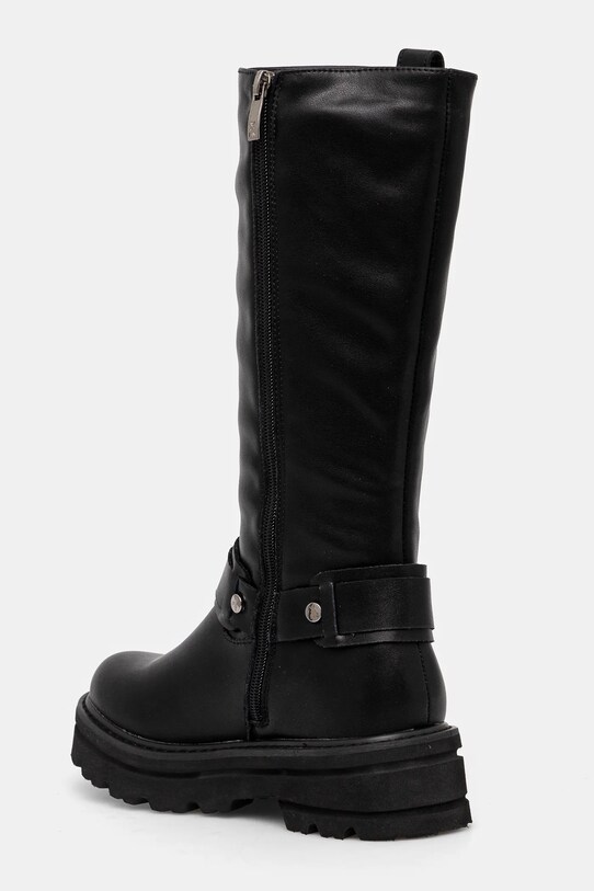 Cipők Patrizia Pepe Girl télicipő bőrből PPJ898.35.41 fekete