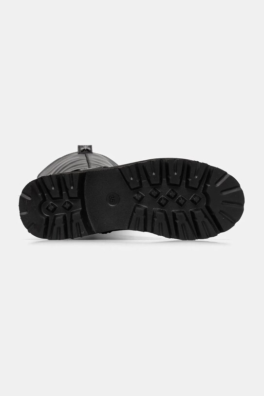 Patrizia Pepe Girl télicipő bőrből fekete PPJ898.35.41