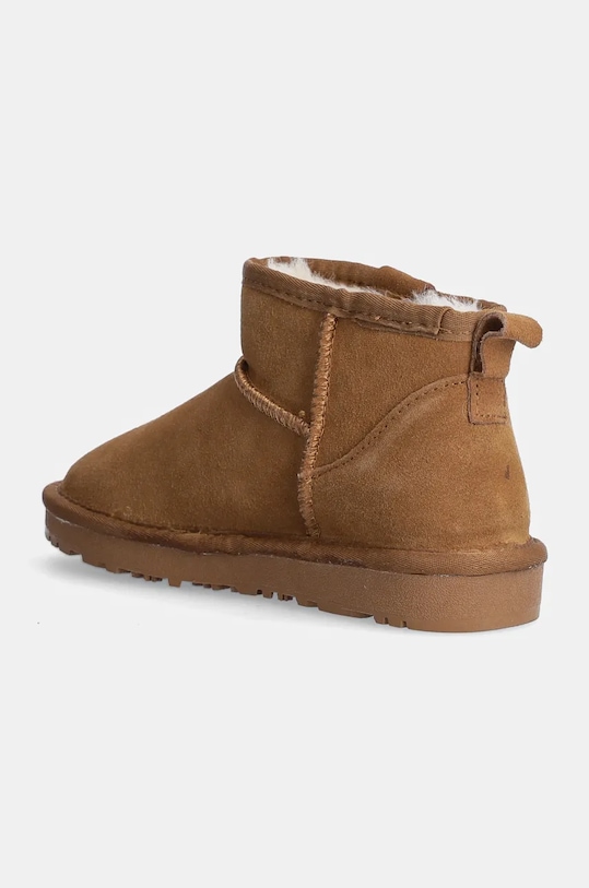 Obuwie Patrizia Pepe Girl śniegowce zamszowe PPJ793.35.41 brązowy