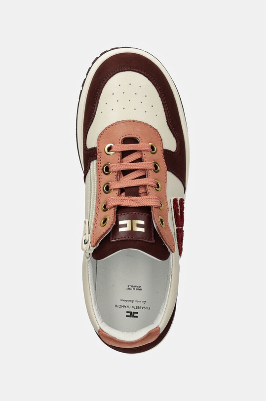 Elisabetta Franchi pantofi burgundia F4A9.E011.7.8.1321.1251