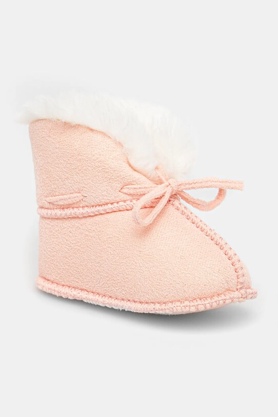 United Colors of Benetton pantofi pentru bebelusi imitatie de piele intoarsa bej 8T00AD00F.G.W.Seasonal