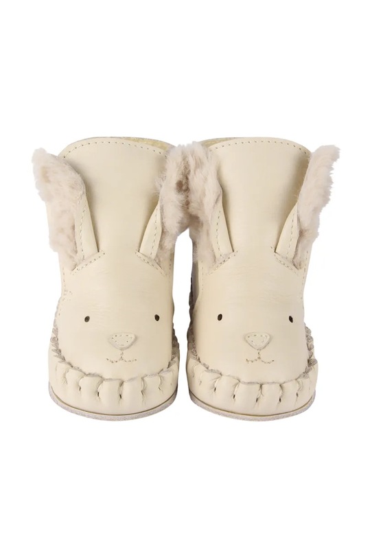 Djevojčice Kožne cipele za bebe Donsje Kapi Exclusive Booties Rabbit 1028116 bež