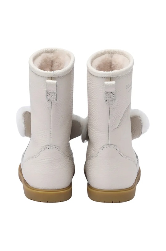 Детские кожаные зимние ботинки Donsje Wadudu Exclusive Boots Rabbit белый 2022116.22.28