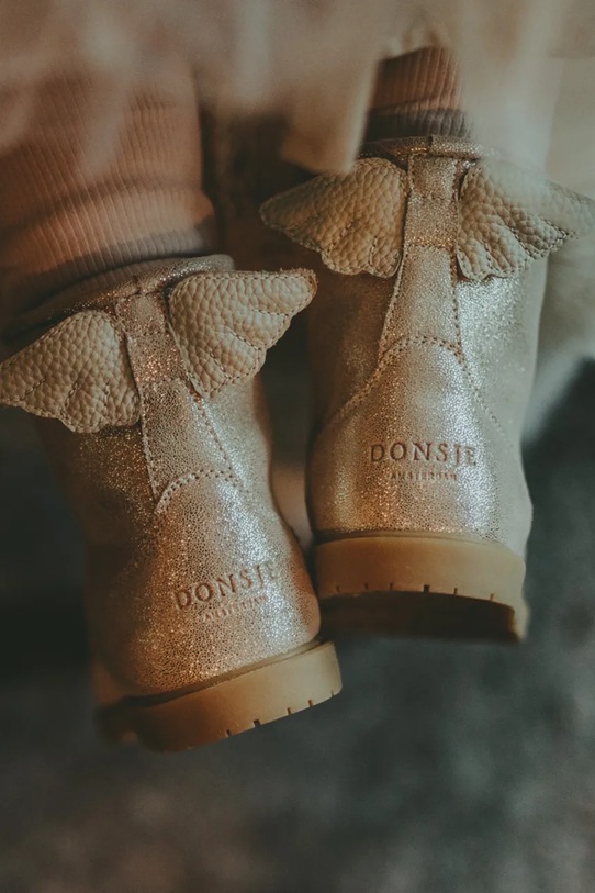 Donsje buty zimowe zamszowe dziecięce Angela Boots Wings 2022200.22.28