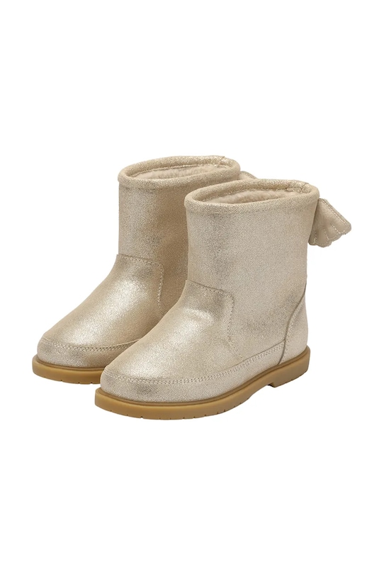 Donsje buty zimowe zamszowe dziecięce Angela Boots Wings 2022200.22.28 beżowy AW25