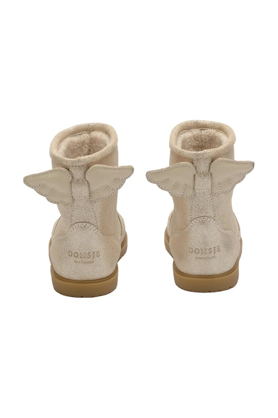 Donsje buty zimowe zamszowe dziecięce Angela Boots Wings beżowy 2022200.22.28