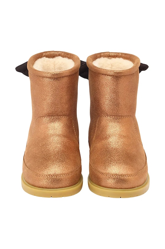 Dievča Detské zimné semišové topánky Donsje Angela Boots Wings 2022200.29.33 hnedá