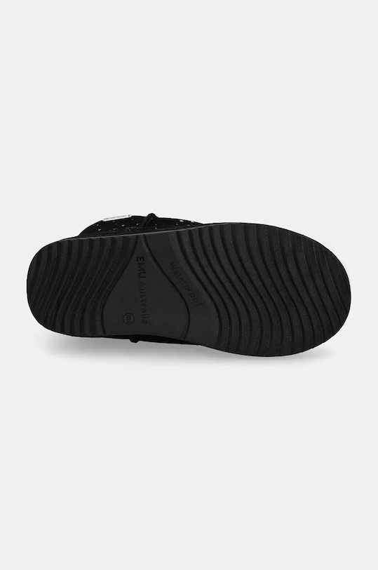 Emu Australia śniegowce zamszowe dziecięce Sparkle Brumby K13100.Spa czarny