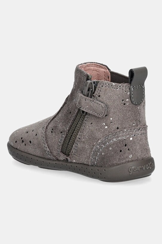 Fete Garvalin cizme chelsea din piele intoarsa 241303 gri