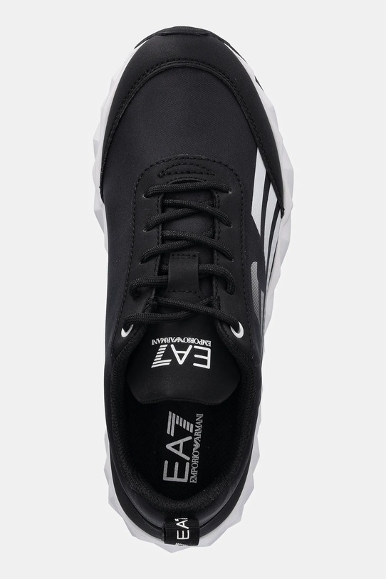 Παιδικά αθλητικά παπούτσια EA7 Emporio Armani μαύρο 7Y000004.AF10182
