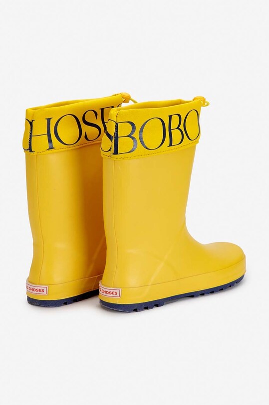 Bobo Choses stivali da pioggia 224AI051 giallo AW24
