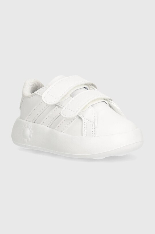 Дитячі кросівки adidas GRAND COURT 2.0 CF імітація лицьової шкіри білий ID5273