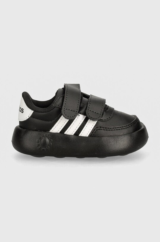 adidas sneakersy dziecięce BREAKNET 2.0 CF ID5277 czarny AW24