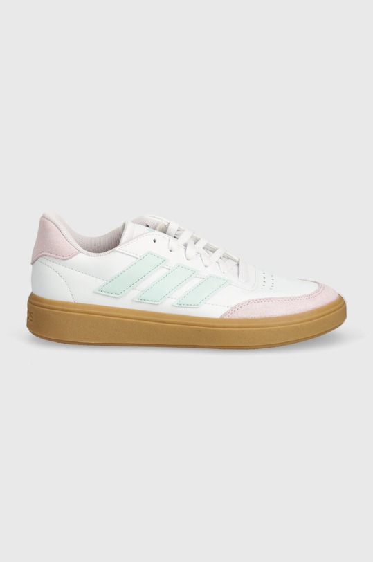 adidas sneakers pentru copii COURTBLOCK ID6497 alb AW24