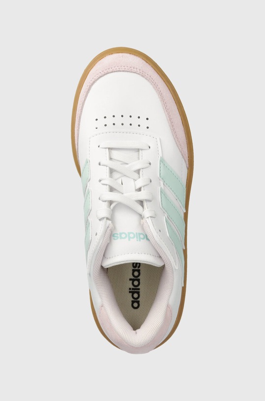 adidas sneakersy dziecięce COURTBLOCK biały ID6497