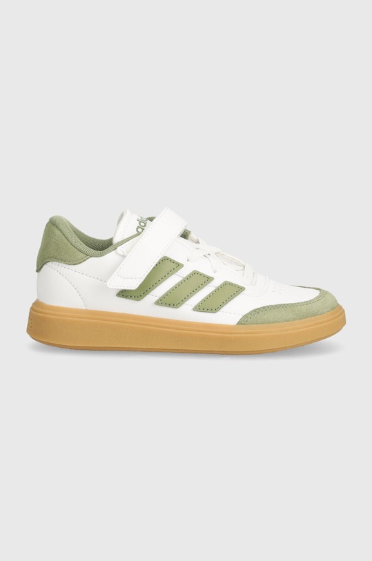 Дитячі кросівки adidas COURTBLOCK EL C ID6504 зелений AW24