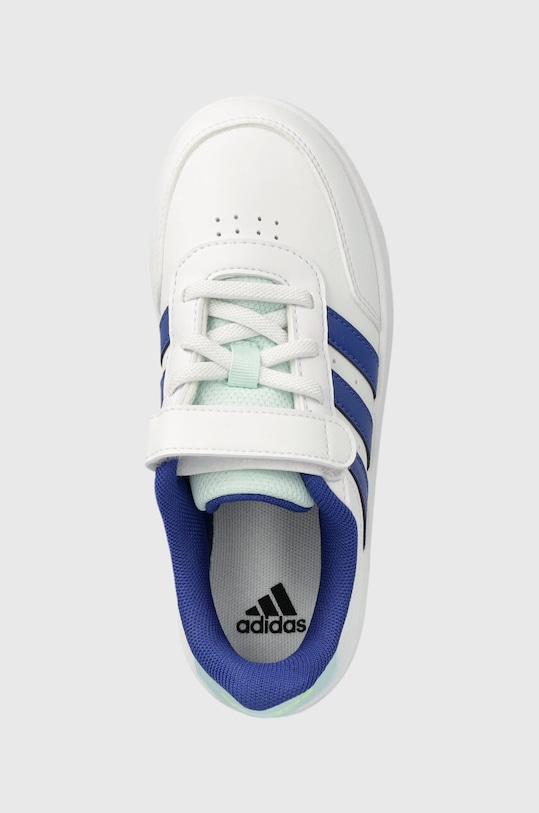 Dětské sneakers boty adidas BREAKNET 2.0 EL C bílá IE3789