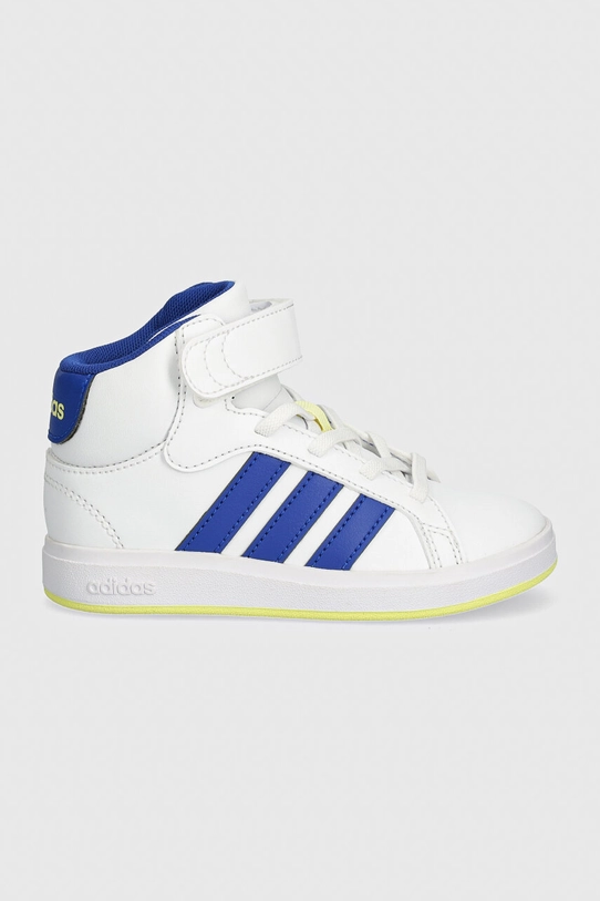 adidas sneakersy dziecięce GRAND COURT MID IE3861 biały AW24