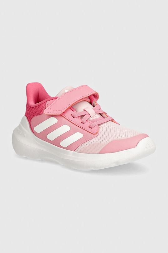 Detské tenisky adidas Tensaur Run 3.0 EL C textilný ružová IE5990