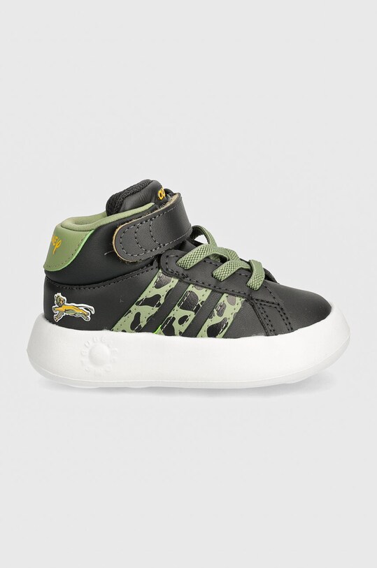 Дитячі кросівки adidas GRAND COURT MID LionKing IF4096 чорний AW24