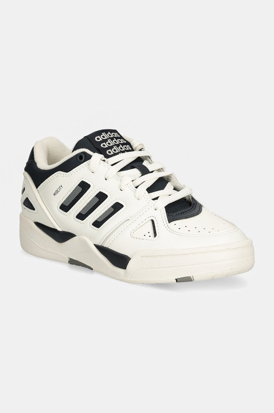 adidas Originals sneakersy dziecięce MIDCITY LOW imitacja skóry licowej biały IF4557