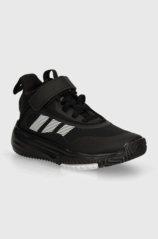 Detské tenisky adidas Originals OWNTHEGAME 3.0 textilný čierna IF4593