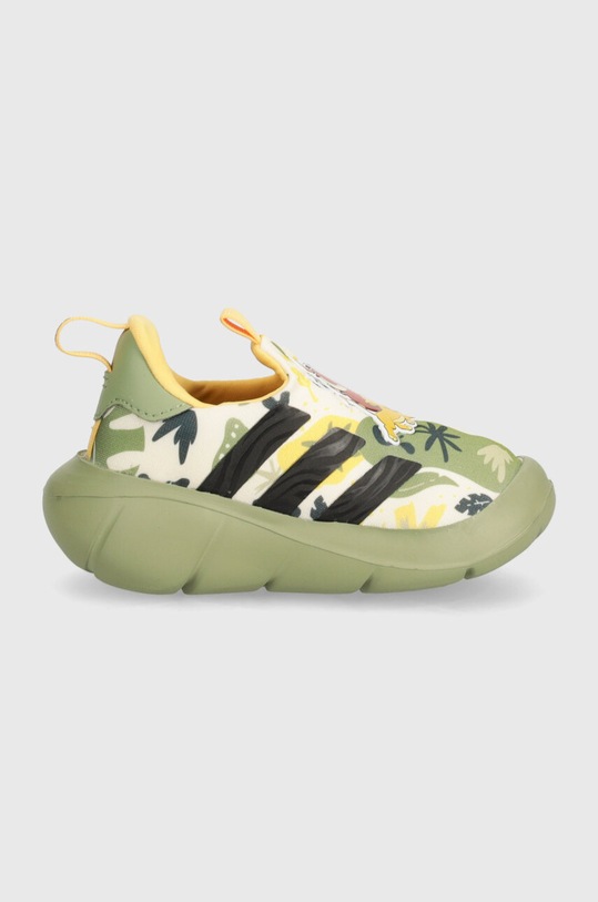 adidas sneakersy dziecięce MONOFIT TR Lioning IF9312 zielony AW24