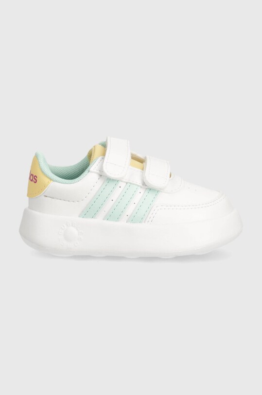 adidas sneakers pentru copii BREAKNET 2.0 CF IH2386 alb AW24