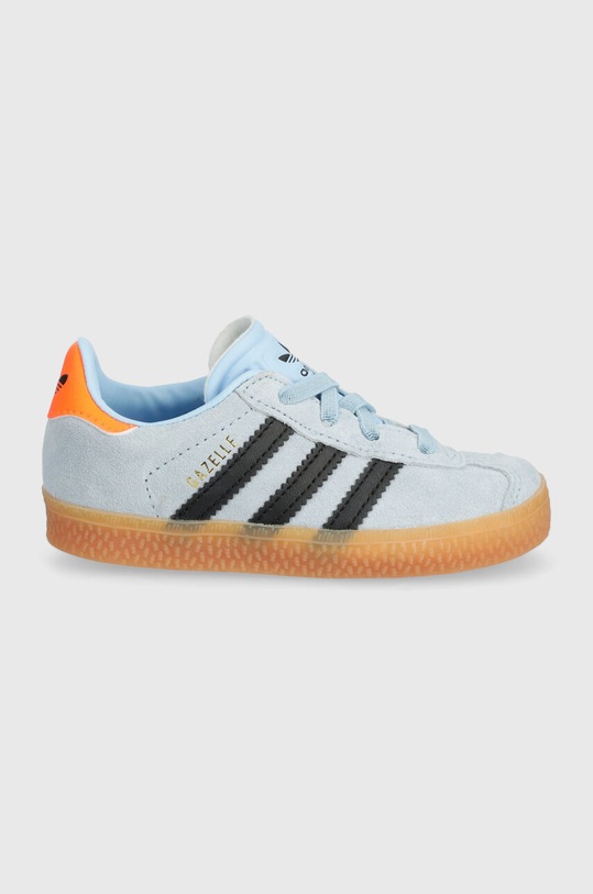 adidas Originals sneakers de piele întoarsă pentru copii GAZELLE CF EL IH2780 albastru AW24