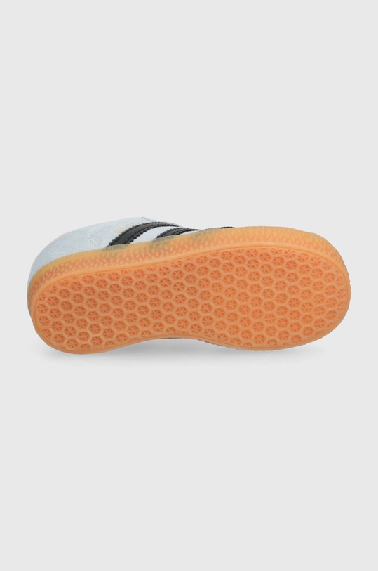 adidas Originals sneakers de piele întoarsă pentru copii GAZELLE CF EL IH2780 albastru