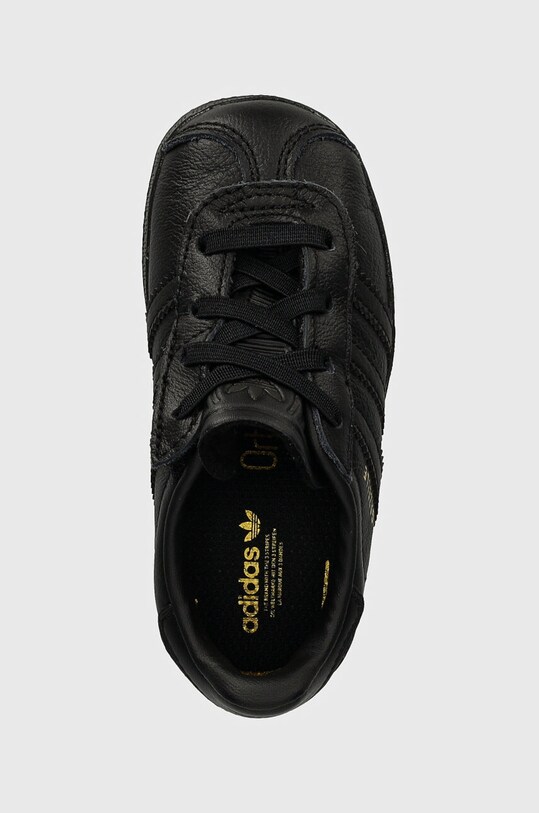 adidas Originals teniși din piele copii GAZELLE CF EL negru IH2972
