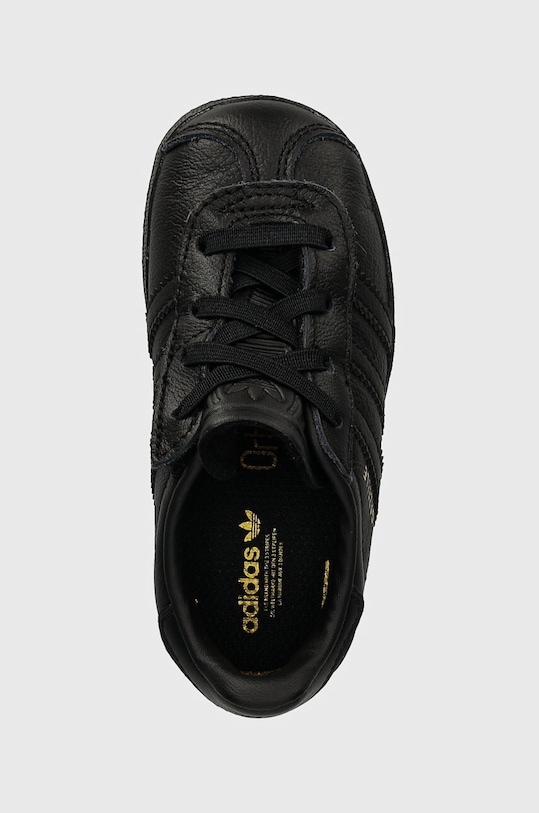 adidas Originals sneakersy skórzane dziecięce GAZELLE CF EL czarny IH2972