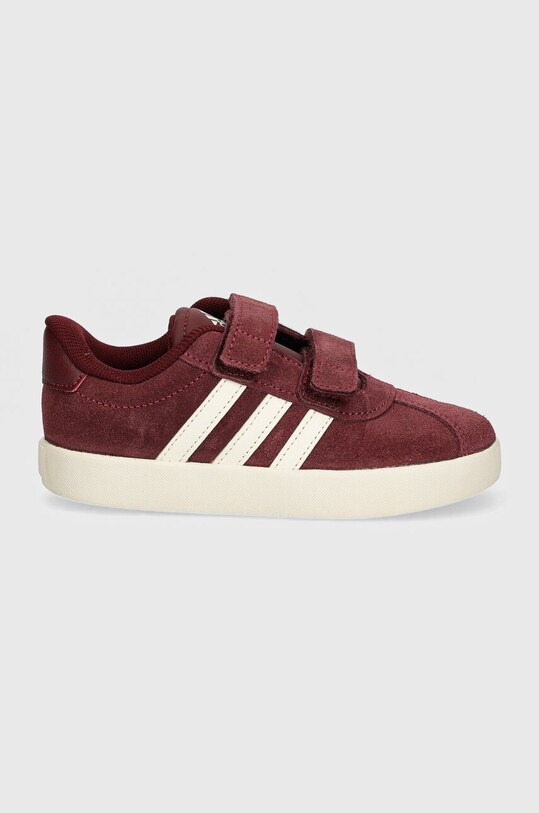 adidas sneakers in camoscio per bambini VL COURT 3.0 CF IH4959 granata AW24