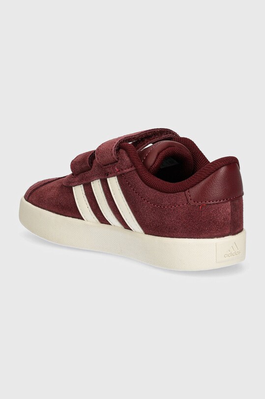 BIMBA adidas sneakers in camoscio per bambini VL COURT 3.0 CF IH4959 granata