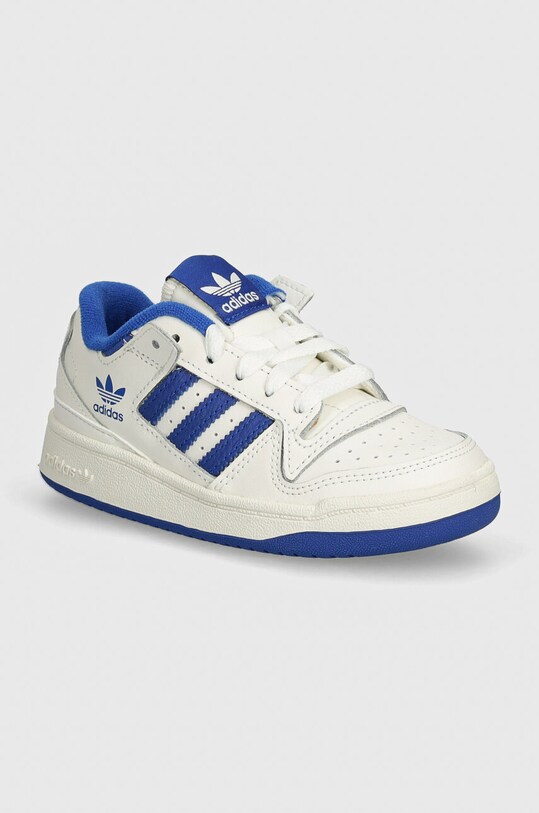 Дитячі кросівки adidas Originals FORUM LOW CL C шкіра з покриттям блакитний IH7922