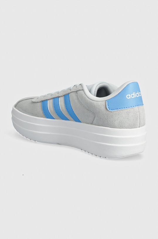 Chłopiec adidas sneakersy zamszowe dziecięce VL COURT BOLD IH8033 szary