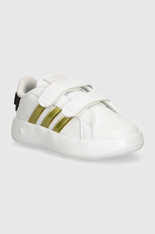 adidas sneakersy dziecięce STAR WARS Grand Court CF imitacja skóry licowej biały IH8036