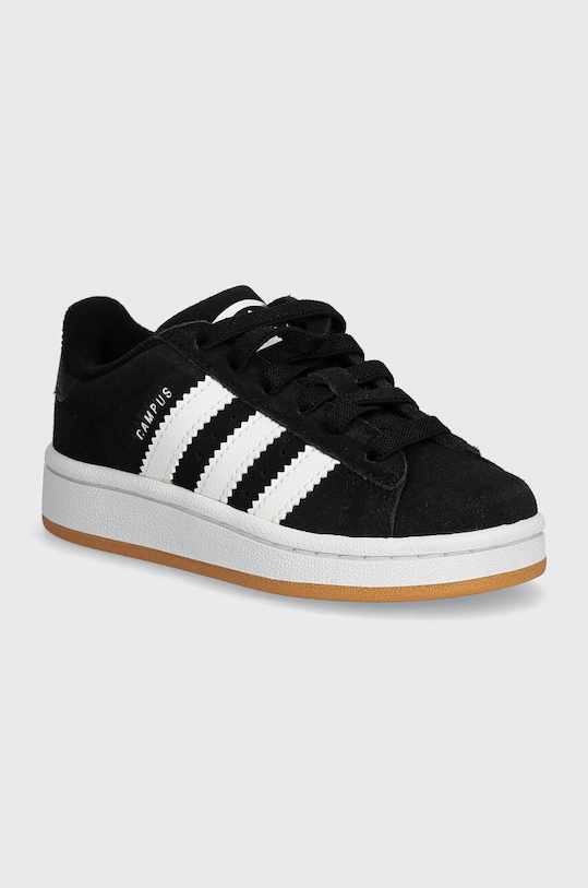 adidas Originals sneakers pentru copii CAMPUS 00s EL C piele întoarsă negru JI4331